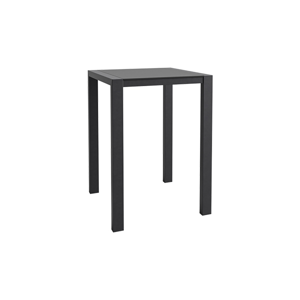 Stehtisch Algarve schwarz/schwarz L80*B80*H110 cm mieten