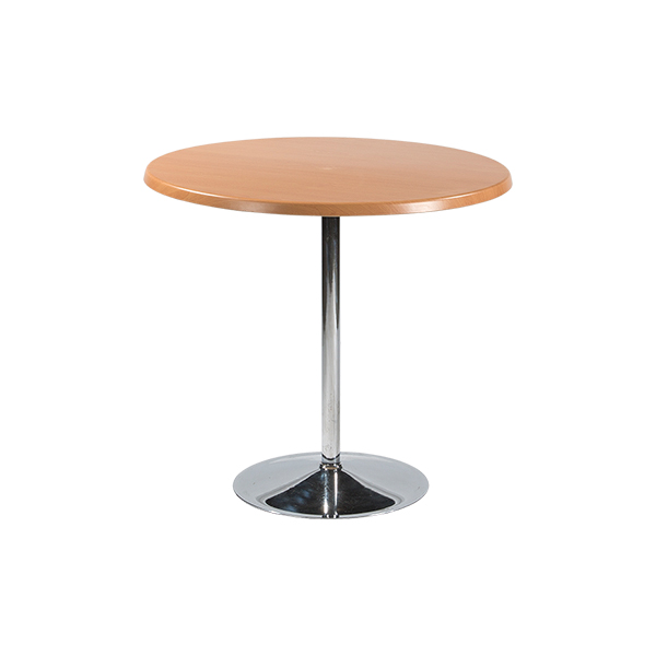 Bistrotisch verchromt Hainbuche Ø80*H74 cm mieten