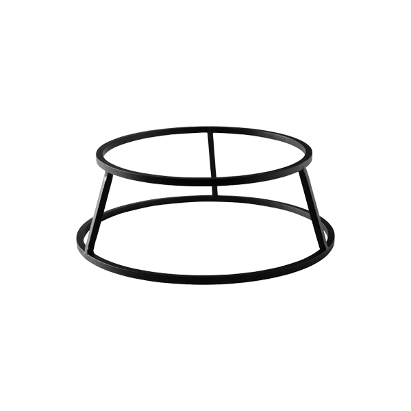 Round Buffet-Riser LOW Metall schwarz Ø19/Ø24*H8 cm mieten