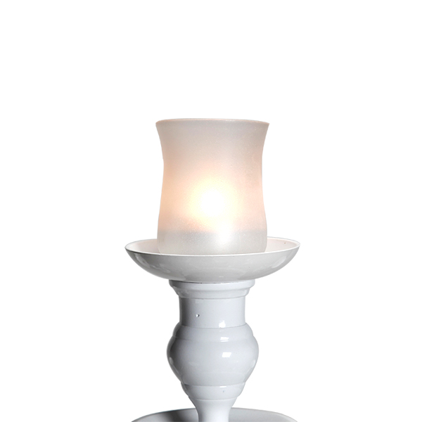 Teelichthalter milchig Ø5,2-Ø7*H9 cm mieten