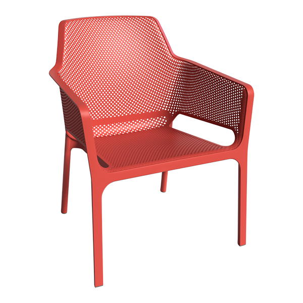 Net Relax Stuhl koralle B67*T71*H87 SH41,5cm mieten