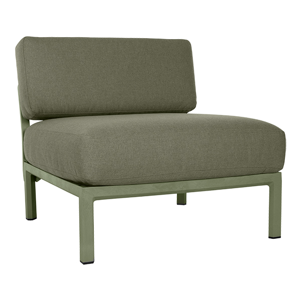 Lounge Stuhl Maximo green mit Kissensatz cactus green mieten