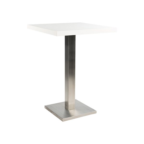 Stehtisch Ibiza weiß L80*B80*H110cm mieten