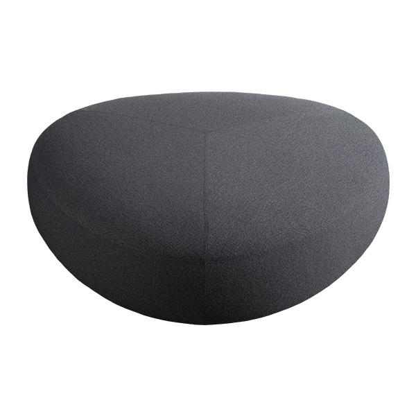 Kipu Hocker 130 dunkelgrau H36 cm mieten