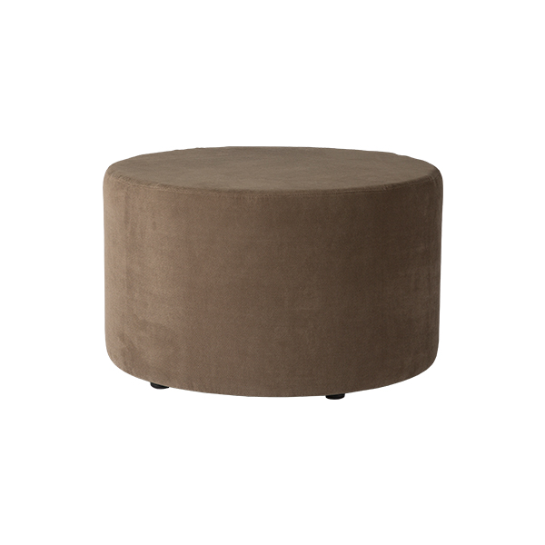 Lounge-Hocker Montreal Stoff taupe mieten