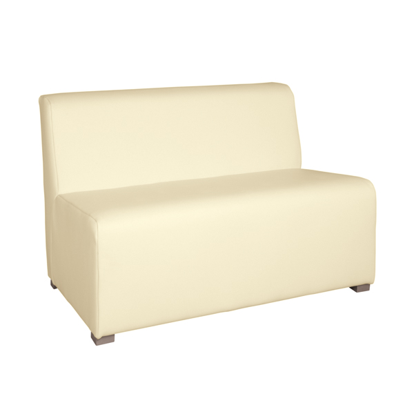 Bank 2-Stiz Locarno creme B104*T70*H70 SH41 cm mieten