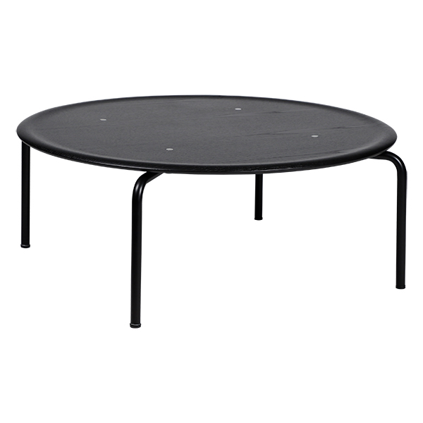 Kevi Couchtisch schwarz Ø90*H36 cm mieten