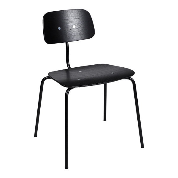 Kevi Stuhl schwarz B53*T51*H79cm SH47cm mieten
