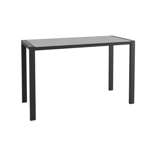 Stehtisch Algarve schwarz/Beton L180*B80*H110 cm mieten