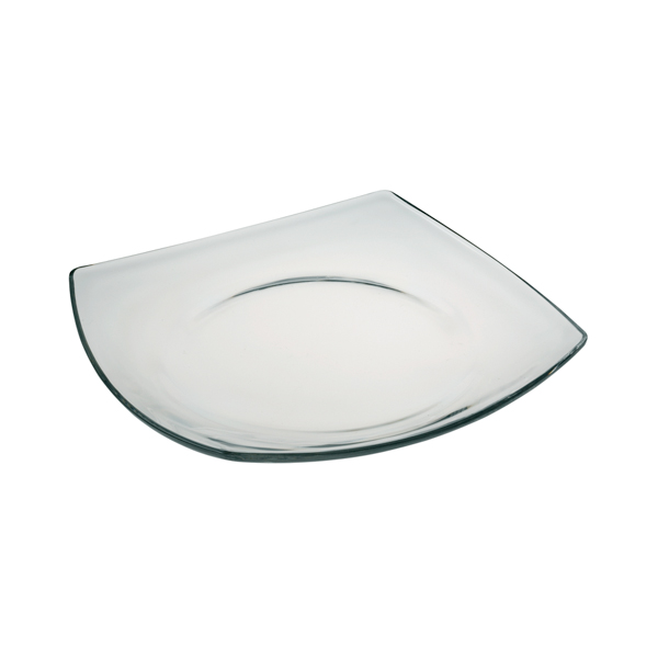 Glasteller flach 26*26 cm mieten