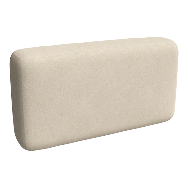 Lounge Arm-/Rückenlehne Plus creme L124*B34*H68 cm mieten