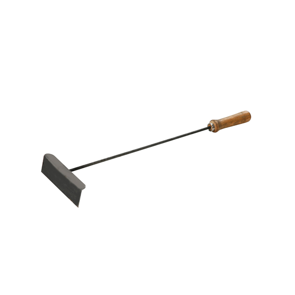 Grillkohleschieber Metall mit Holzgriff mieten