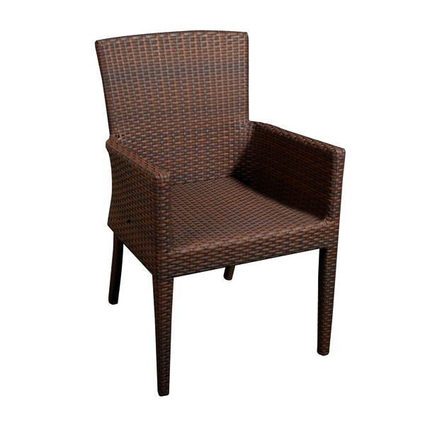 Sessel Aruba Kunststoff mit Armlehnen B57*T55*H89 SH45 cm mieten