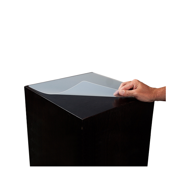 Schutzplatte transparent 38*38 cm für (Steh-)Tische mieten
