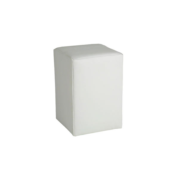 Lounge-Hocker Hollywood weiß B30*T30*H45 cm mieten