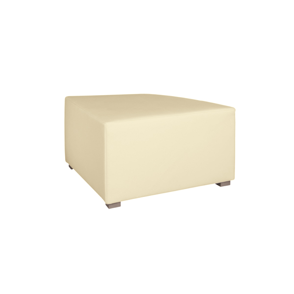 Lounge-Hocker Dreieck Locarno creme B70*T70*H41 cm mieten