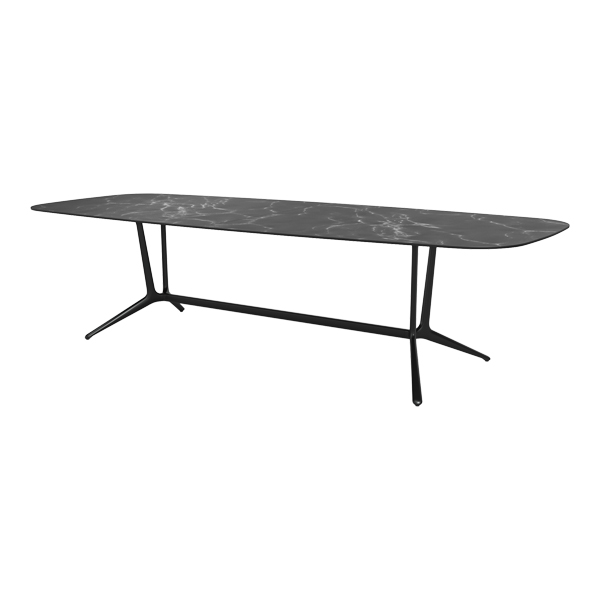 Tisch Trail Marmor schwarz L300*B118*H76 cm mieten