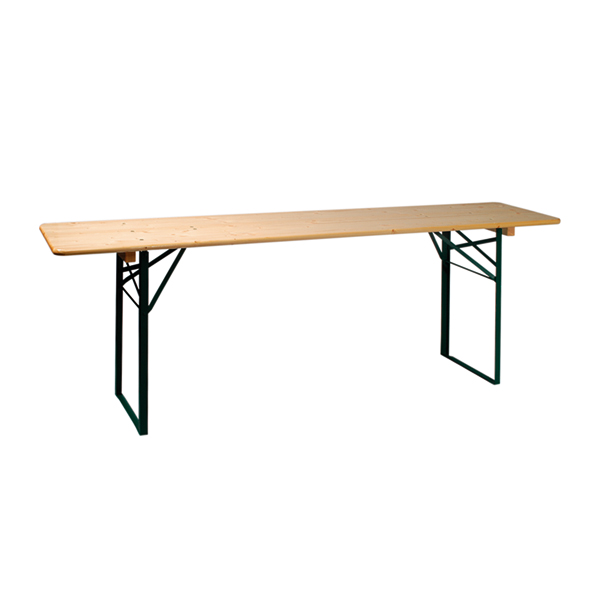 Tisch Naturholz L220*B60*H75 cm mieten