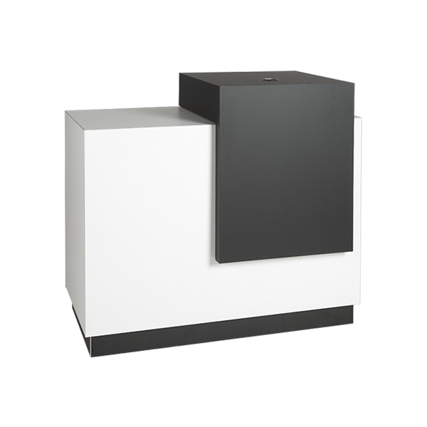 Infocounter Plano-1 weiß-schwarz B120*T65*H110 cm mieten