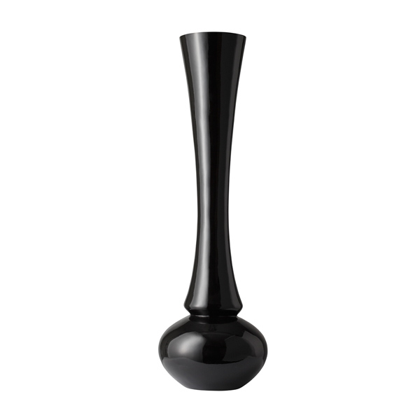 Pavia Fiberglas Vase schwarz Ø47 H150 cm mieten