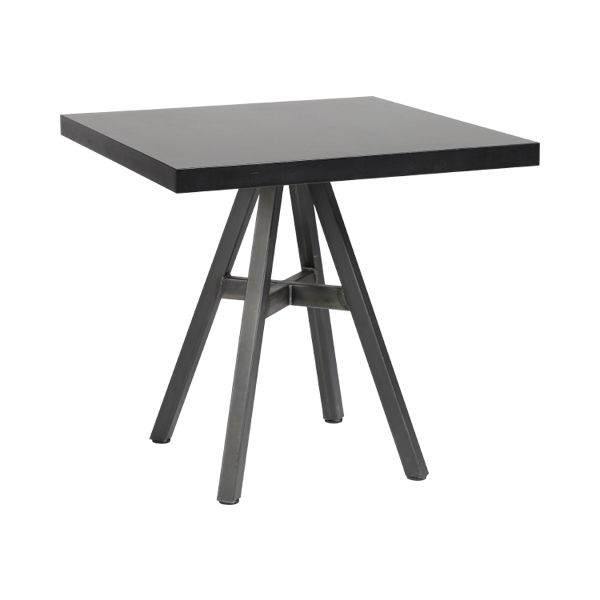 Bistrotisch Bristol schwarz 80*80*H76 cm mieten