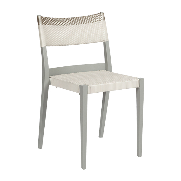 Side Chair Play Woven chalk/platinum B48*T52*H82 SH48 cm mieten