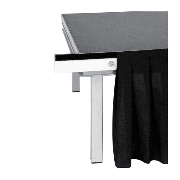 Leiste L100 cm mit Klettband für Befestigung Podiumumrandung mieten