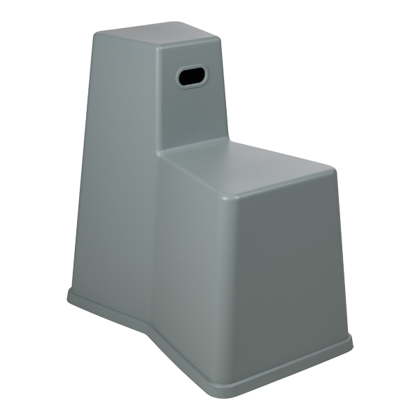 Stool-Tool light grey B46*T72,5*SH48*H75 cm mieten