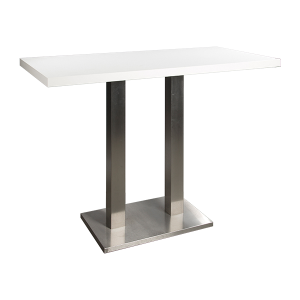Stehtisch Ibiza weiß L160*B80*H110cm mieten