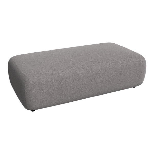 Loungesitz Plus greige L124*B64*H40 cm mieten