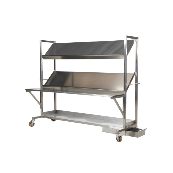 Rücklaufstationswagen B228*T75*H190 cm mieten