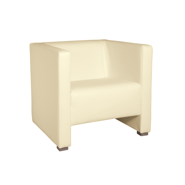 Sessel Locarno creme mit Armlehnen mieten