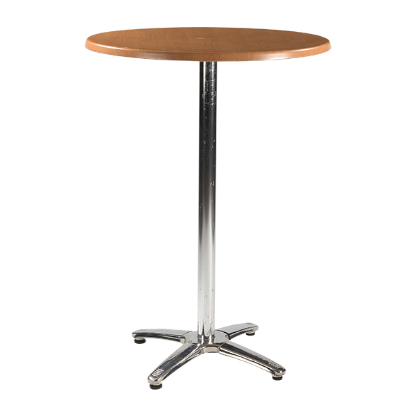 Stehtisch Porto Aluminium Hainbuche Ø80*H110 cm mieten