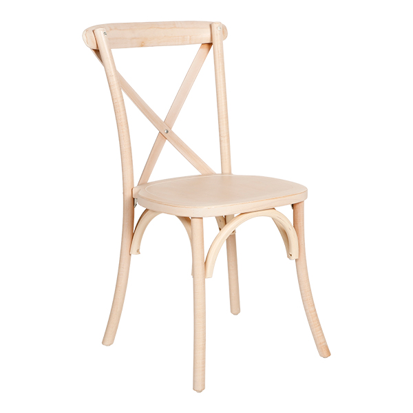 Crossback Chair whitewash B50 SH47 cm (Sitz B45 cm) mieten