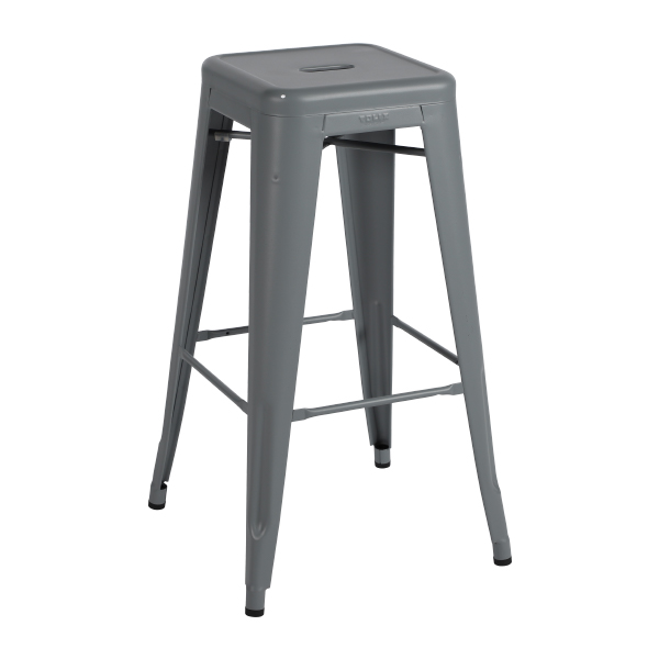 Tolix H 75 Stool Outdoor grau B31*T31*H75 cm mieten