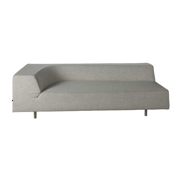 Ecksofa Bora Bora creme/grau links B210*T90*H61 SH39 cm mieten