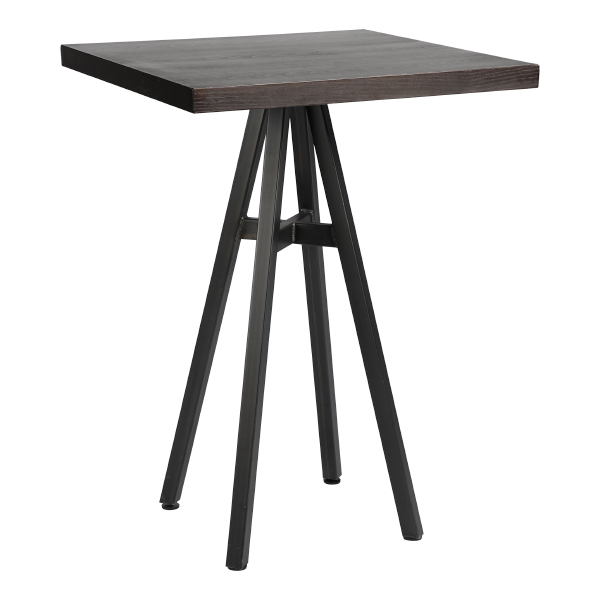Stehtisch Bristol braun 80*80*H110 cm mieten