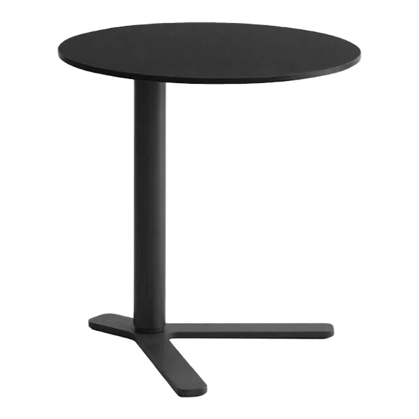 Beistelltisch YO schwarz Ø50 cm mieten