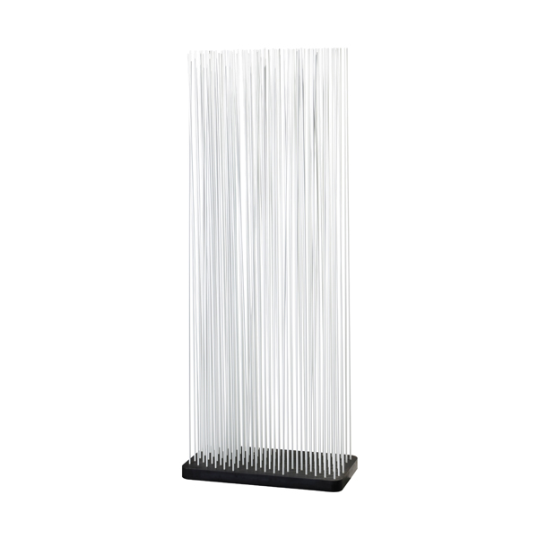 Raumteiler Fiber mit weißen Fiberglasstäben B60*T30*H180 cm mieten