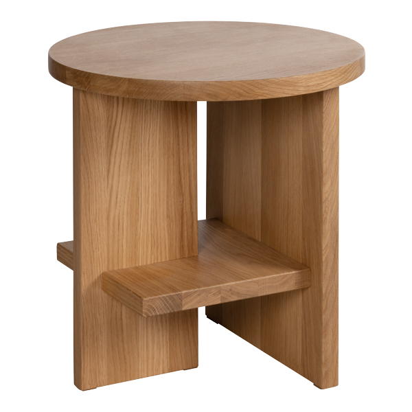 Tee - Side Table eiche Ø40*H43 cm mieten