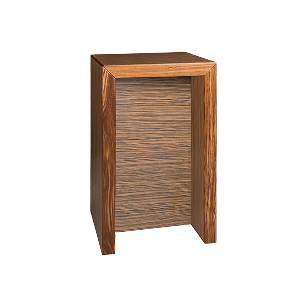 Brückentisch-Counter Monte Carlo zebrano L70*B70*H108 cm mieten