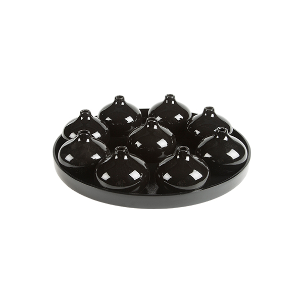 Senso Tischdekosatz 302 mistic black Ø40 cm mieten