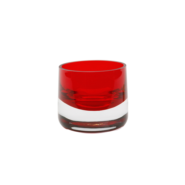 Decorglas Scita rot H7,5 cm mieten