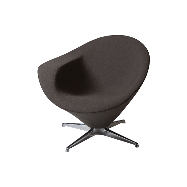Drehsessel Petit Plateau umbragrau B83*T93*H75 SH36 cm mieten