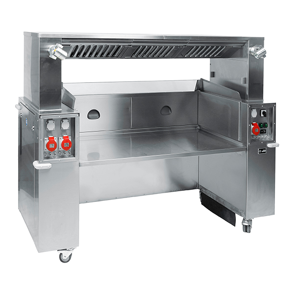Frontcooking-Station SMOG STOPP mieten
