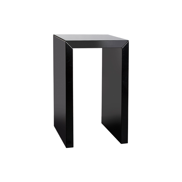 Steh-Brückentisch Marseille schwarz L70*B70*H108 cm mieten