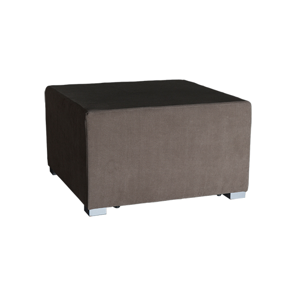 Lounge-Hocker Montreal Stoff taupe B70*T70*H41cm mieten