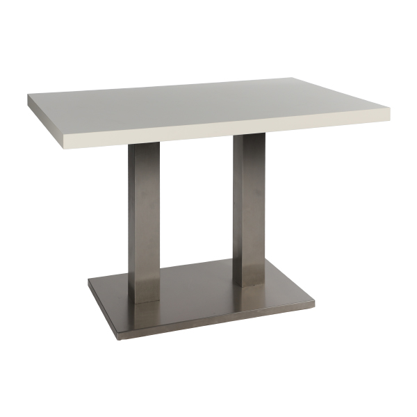 Dinnertisch Ibiza weiß L120*B80*H78 cm mieten