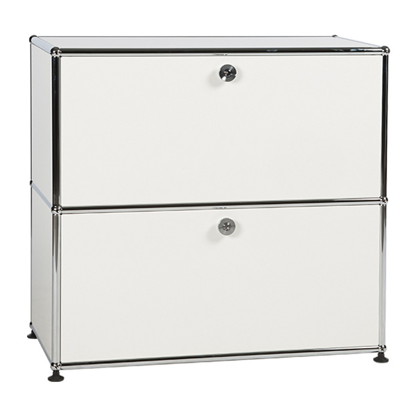 Sideboard USM Haller weiß 2 Klapptüren mit 2 Keycards mieten