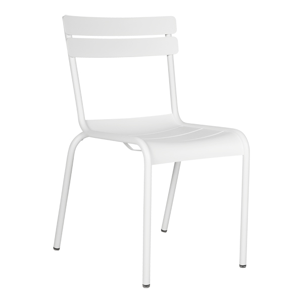 Stuhl Luxembourg weiß B52*T57*H88 SH49 cm mieten